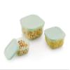 INVOSS Combo Plastic Container Set, Modular Fridge Food Storage Container Set,Kitchen Storage Container for Rice, Dal, Atta,Flour, Cereals, Snacks - Multicolor (As per Send Available) (Square) view 4