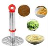 FB Stainless Steel Potato Vegetable Pav Bhaji Masher for Kitchen|Potato Squeezer Portable Food Crusher Bhaji Press view 1