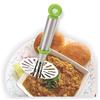 FB Stainless Steel Potato Vegetable Pav Bhaji Masher for Kitchen|Potato Squeezer Portable Food Crusher Bhaji Press view 2