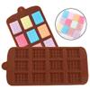 Ayesha Enterprises Chocolate Mould Silicone Alphabets Shape Chocolate Jelly Candy Mold, Cake Baking Mold, Bakeware Mould (Brown Pack of 1) view 3
