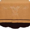 FESTIVAL HOME FURNISHINGS Cotton Fabric Net Sofa Covers for 3 Seater Sofas| Color- Beige & Coffee view 3