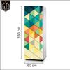 AH Decals Fridge Sticker Decorative Refrigerator Door Sticker PVC Vinyl Fridge Wrap Sticker for Home (160 cm x 60 cm or 63 X 24 Inches) (Design 7) view 2