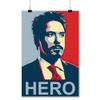 wallpics Tony Stark Waterproof Vinyl Sticker Poster || can2137 view 1