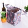 HOUSEHOLD CULTURE Thermal Portable Insulated Cooler Oxford Cloth Multicolour Lunch Bag for Office Women, Men Flamingo Print Random Color Pack of 1 view 2