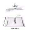 MHS Shower Head For Bathroom Without Arm With New Designs Sizes And Finishes (Ultra Slim, 8X8 Inch) view 2
