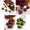 S.B. ANJALI SHALU BHAI Dimple Heart & Flower Tree Shape Chocolate Mould (10-inch, Brown) Pack of 2 view 2