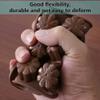 S.B. ANJALI SHALU BHAI Dimple Heart & Flower Tree Shape Chocolate Mould (10-inch, Brown) Pack of 2 view 4