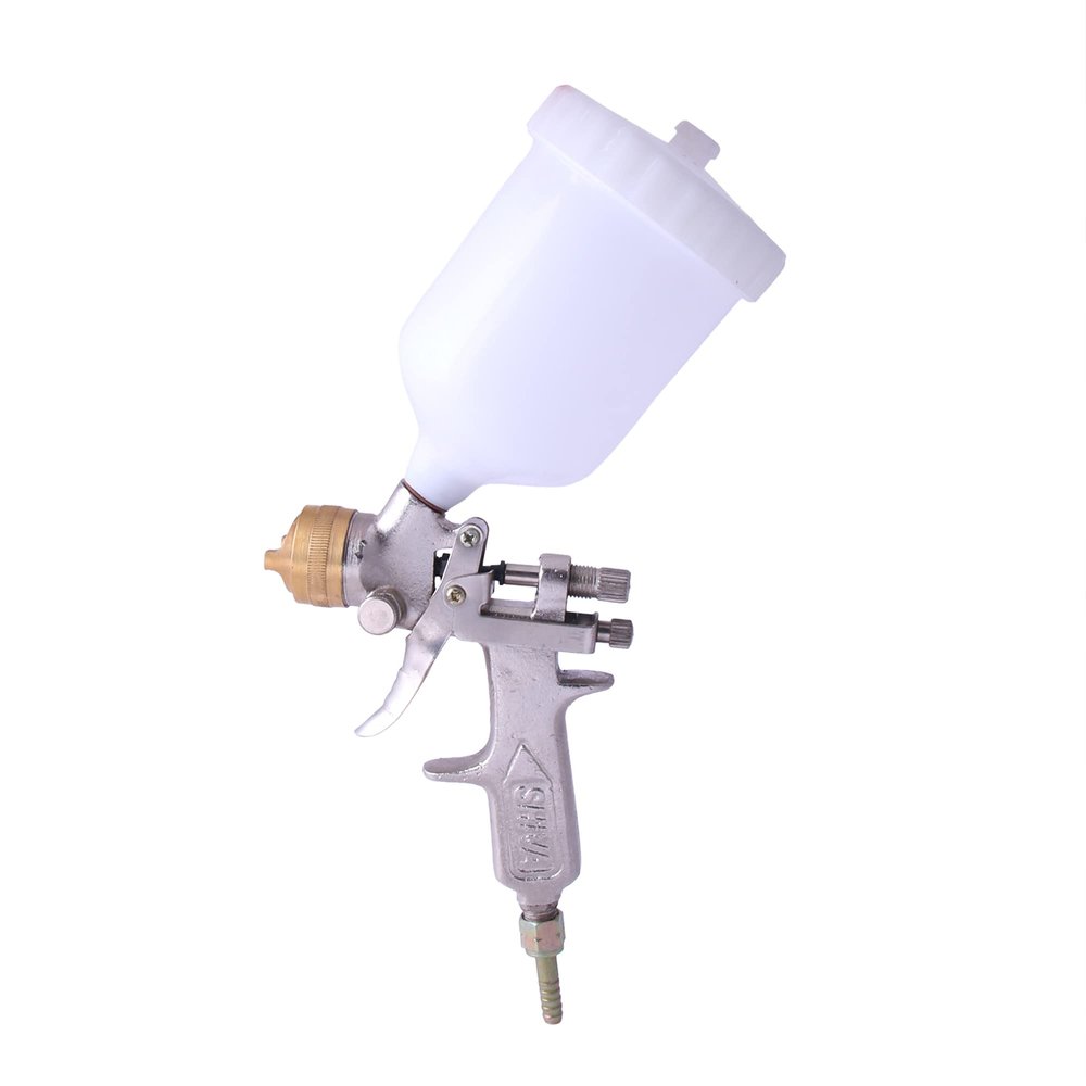 LOVELY Shiva 1/2 Pint - 236ml to 300ml Paint Color Spray Gun with Plastic Cup Heavy Duty (Pack of 1)