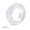 TS MART Grip Mg-3m 9.8 ft Secure Anything, Double Sided Reusable Adhesive Silicone Anti-Slip Strong Adhesive Traceless Multi-Functional Sticky Strips Tape (Transparent) view 1