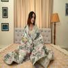 ROMAN HOME Design Print only Single Bed Reversible AC Blanke/AC Dohar/Quilt view 2