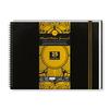 Zen Sangam - A3 Landscape Artists- 230 GSM (50 Pages), Spiral Mixed Media Art Journal - Ultra Smooth Surface - Acid Free Cartridge Paper - Size(42x29.7cm)-for Pencils,Chalk,Oil Pastels,Crayons-Black view 1