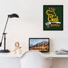 Chaka Chaundh - Kitchen Posters for Wall - Kitchen posters framed - Kitchen quotes wall frames - Posters for kitchen quotes decor  Kitchens quotes wall hanging - (13.5 X 10.5 inches) (Green - Chef) view 2