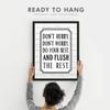 Chaka Chaundh - bathroom poster - bathroom posters with frame - bathroom quotes framed posters - Washroom Quotes Frames - Toilet Quotes Wall Hanging - (14 X 11 inches) (White Wood-Texture) view 4