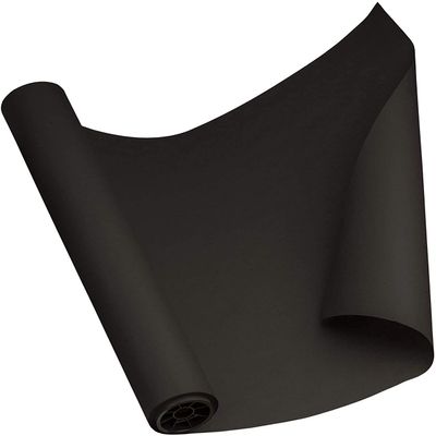 MM WILL CARE - WE WILL CARE YOUR PRODUCTS - Black Paper Roll 24 Inch X 20 Meter - Use it as Wrapping & Art Work.