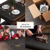 MM WILL CARE - WE WILL CARE YOUR PRODUCTS - Black Paper Roll 24 Inch X 20 Meter - Use it as Wrapping & Art Work. view 3