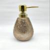 Toto Deals Ceramic Premium Antique Embrodery Design Liquid Soap Dispenser (Colour: Bronze, Capacity: 300ml) view 1
