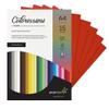 Paper Pep Colorissimi Card Stock 220GSM A4 Scarlatto (Red) Unicolor Pack of 15 Sheets view 1