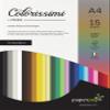 Paper Pep Colorissimi Card Stock 220GSM A4 Scarlatto (Red) Unicolor Pack of 15 Sheets view 3
