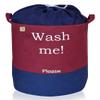 Yellow Weaves Cotton Canvas Laundry Bag For Dirty Clothes (50 Ltr), 18.5 Inch,Multicolor view 1