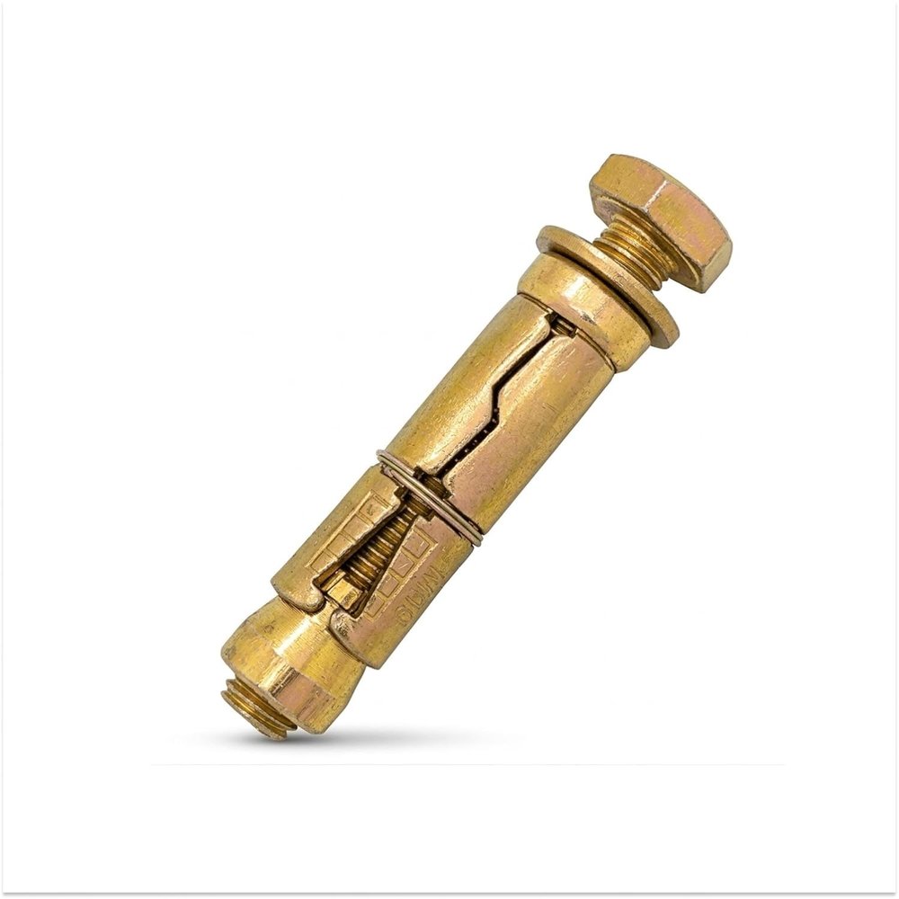ELEGANT CASA Wall Anchor Fasteners | Rust-Proof Expansion Screws for Concrete Walls | Heavy-Duty Mounting for Shelves & Cabinets | 6MM, 8MM, 10MM