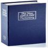 ISTORE Book Safe Dictionary Style Iron Locker Jewellery Box with Password Protected, Standard view 2