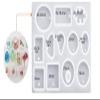 NOLAAI ARTOOL Silicone Resin Mold Creative DIY Multipurpose Jewellery Keychains Pendant Earrings Making Silicone Mold Epoxy Resin Art Mould (A47) view 3