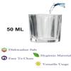 AFAST Clear Shot Glasses Add Fun and Style to Every Celebration and Toast. Enjoy Your Party, Capacity:- 50 Ml, Size:- 5 X 5 X 6 CM view 4
