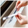 Eopzo Plastic Corners & Edges Dust Multipurpose Use Cleaning Brush for Window Frame, Keyboard with Mini Dustpan, 2-Pieces, White view 3