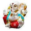 S A GIFTS Marble Lord Ganesha Idol for Car Dashboard, Ganesha Idol for Home & Pooja Room (6 x 4 x 7 cm ) view 3