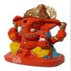 S A GIFTS Marble Lord Ganeshji Idol for Car Dashboard, Home & Pooja Room (6 x 4 x 9 cm) view 3