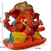 S A GIFTS Marble Lord Ganeshji Idol for Car Dashboard, Home & Pooja Room (6 x 4 x 9 cm) view 4