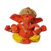 S A GIFTS Marble Lord Ganesha Idol for Car Dashboard, Ganesha Idol for Home Puja (9 x 4 x 9 cm) view 1