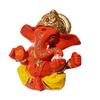 S A GIFTS Marble Lord Ganesha Idol for Car Dashboard, Ganesha Idol for Home Puja (9 x 4 x 9 cm) view 2
