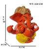 S A GIFTS Marble Lord Ganesha Idol for Car Dashboard, Ganesha Idol for Home Puja (9 x 4 x 9 cm) view 4