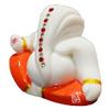 S A GIFTS Marble Ganesh Idol for Car Dashboard, Marble Ganesh Murti, Ganesh Idol for Home Puja (7 x 4 x 6 cm) view 3