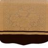Castiqa Cotton Fabric Abstract Floral Design Standard Sofa Covers Set for Living Room (Beige & Coffee, 3 Seater) view 2