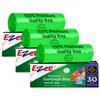 Ezee Premium Garbage Bags for Dustbin/Trash Bag | 90 Pcs | Medium 19 X 21 Inches | 30 Pcs x Pack of 3. view 1