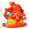 S A GIFTS Marble Lord Ganesha Idol for Car Dashboard, Marble Ganesha Murti, Ganesha Idol for Home & Pooja Room (4 x 4 x 9 cm) view 4