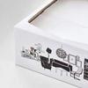 KELLI FAMILJ Paper napkin, white16x32 cm (6 x12  ") Package quantity: 100 pack view 3