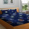 RDK Glace Cotton Double Bedsheet with 2 Pillow Covers view 1