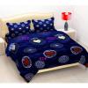 RDK Glace Cotton Double Bedsheet with 2 Pillow Covers view 2