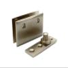 RAB Glass Door Pivot Hinges Brass Clamp (Code:- GLS Pivot 2.5 X 1.5 8MM) 1pcs view 1