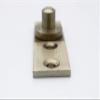 RAB Glass Door Pivot Hinges Brass Clamp (Code:- GLS Pivot 2.5 X 1.5 8MM) 1pcs view 4