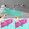 E-Retailer Waterproof PVC Refrigerator Drawer Mats/Multipurpose Mat/Fridge Mats Set of 6 Pcs (Jali Green, Size-17.5x12 Inches) view 4