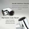 KI 1/2-Inch Brass Chrome Plated 90 Degree Elbow with Internal Thread (Pack of 6) CP Elbow for Pipe Fittings view 3