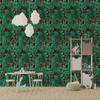 Unique Graphics Green & Red Giraffe Self Adhesive Wallpaper, Waterproof, Scratch Resistant, Laminated (41cm x 244cm, Multicolour) view 4