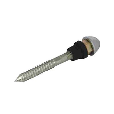 Viking Rack Bolt Screw-Pair - Thread Size 16mm (5/8") Outer - Length 160mm (6-1/4") - Finish Steel,Solution for securely attaching your toilet seat