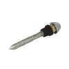 Viking Rack Bolt Screw-Pair - Thread Size 16mm (5/8") Outer - Length 160mm (6-1/4") - Finish Steel,Solution for securely attaching your toilet seat view 1