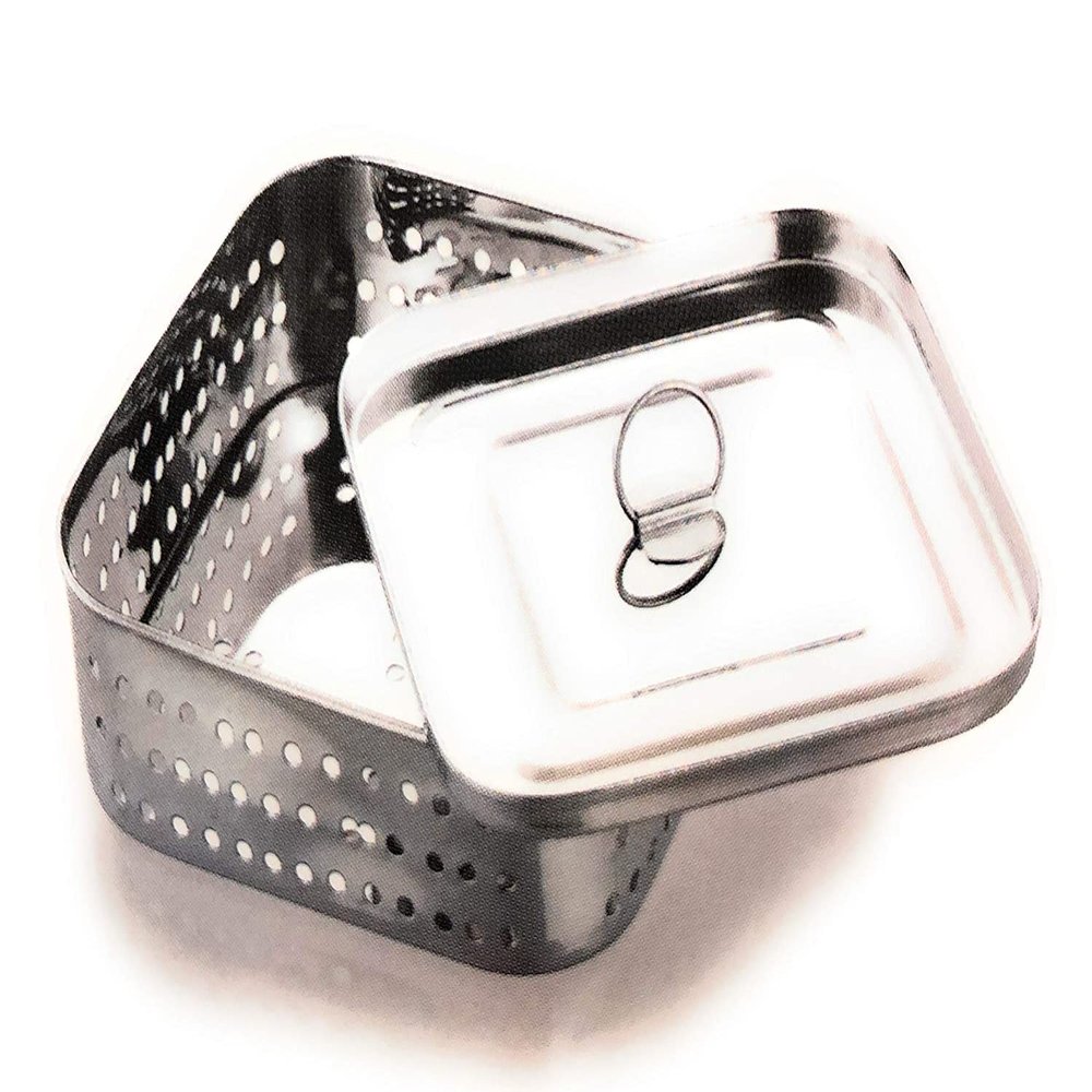 Maha Creation Square Shape Stainless Steel Paneer Mould Maker.750ml