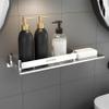 Plantex Stainless Steel Bathroom Shelf with Soap Dish/2in1 Multipurpose Shelf for Bathroom/Bathroom Shelf Rack (15x5 Inches)  Pack of 1 view 1